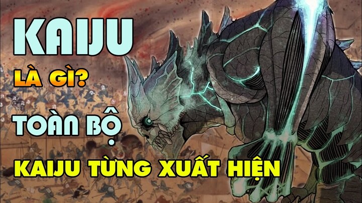 Tất Tần Tật Về Kaiju Trong Kaiju 8 (Monster no 8) - Toàn Bộ Kaiju Được Xác Định?