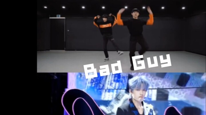มี "Bad Guy" สองเวอร์ชันที่ออกแบบท่าเต้นโดย Liu Jun Liu Jun และ TYT Yao Jingyuan ＜เวอร์ชันพื้นฐาน＞ แ