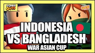 INDONESIA VS BANGLADESH | ASIAN CUP - COUNTRY WAR