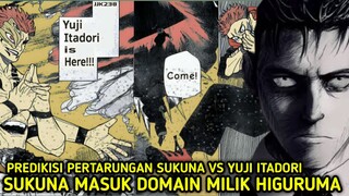 Jujutsu kaisen chapter 240 | Rencana Higuruma bersama yuji itadori melawan Sukuna ( Dub Jepang )