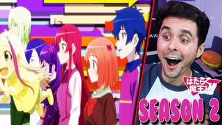 "AFTER 9 YEARS WERE BACK" The Devil is a Part-Timer Season 2 E.1 Reaction!