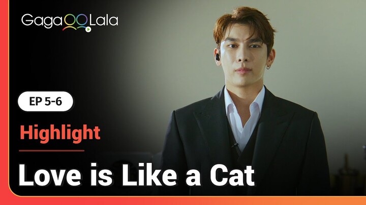 Mew takes off his shirt in Thai-Korean BL "Love is Like a Cat" 😍😺