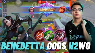 BENEDETTA GODS GAMEPLAY | H2WO | TEAM MIWO❤️❤️