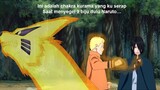 Sasuke memberi Naruto chakra kurama yang pernah ia serap dulu, Bangkitnya kurama naruto