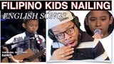 Filipino Kids Nailing English Songs! - PART 1 GK Int'l Reaction