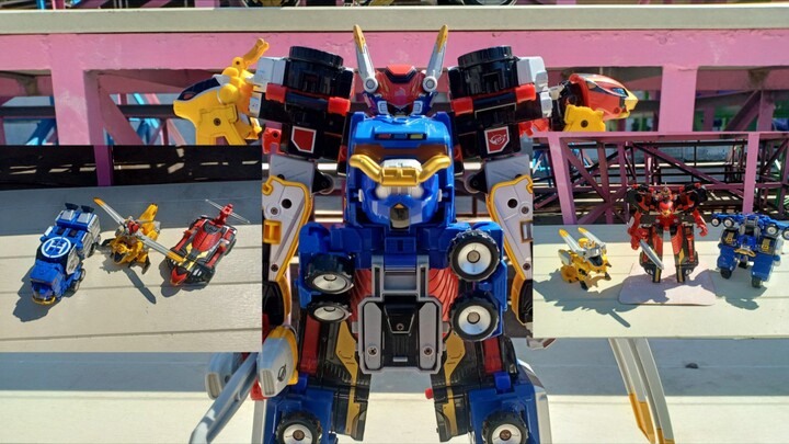 DX Go-busters oh robot điệp viên bí mật