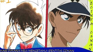 Alur Cerita Ketika heiji mengetahui identitas conan adalah shinichi yang mengecil #1