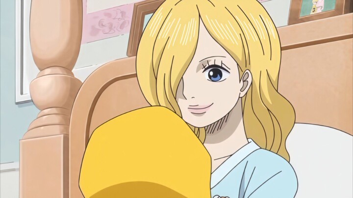 masa kecil Sanji bersama Ibunya