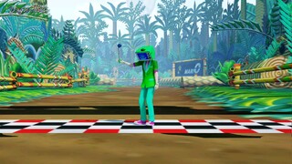 Ievan Polka Abubu many Dance TV Head