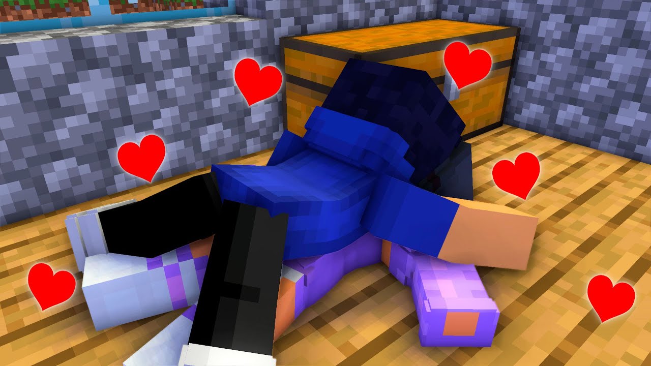 Ein KISS Aphmau Accidentally | Aphmau LOVES AARON 😱 - Minecraft Animation  - BiliBili