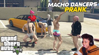 Macho Dancers PRANK sa GTA 5!! (laughtrip haha) | Billionaire City RP