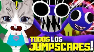 LOS MEJORES JUMPSCARES DE ROBLOX 2022 ​| RAINBOW FRIENDS - DOORS -  THE MIMIC | Rea Tu Reina