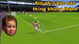 Cách sút phạt góc trực tiếp ghi bàn | Dream League Soccer 2021