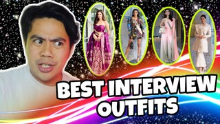 ATEBANG REACTION |MISS GRAND INTERNATIONAL 2021 DEEP INTERVIEW OUTFITS #interview #mgi2021