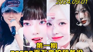 全团上榜！冬天solo饭拍涨幅超猛！柳姐冲第90支百万！【aespa百万直拍预备役排名】（第1期）