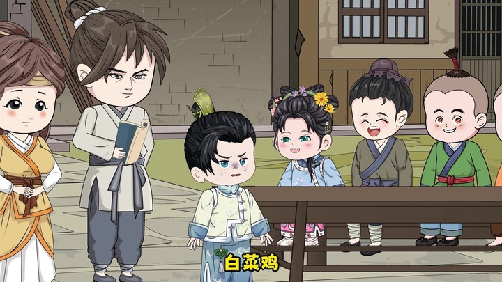 白家少爷拜入帝师门下成为甜宝小师弟，从此甜宝成为风云城大姐大