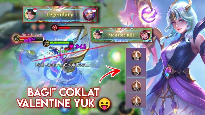 BAGI-BAGI COKLAT DI LAND OF DAWN!! Lunox Gameplay Mlbb