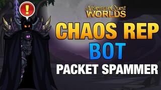 CHAOS REP BOT & SPAM | RANK 10 CHAOS FAST | AQW BOTS 2019