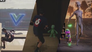 Tony Hawk's Pro Skater 1+2 All Alien Plushies And Vicarious Vision Logos