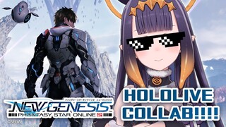 【PSO2 New Genesis】 HOLOLIVE COLLAB!!!!