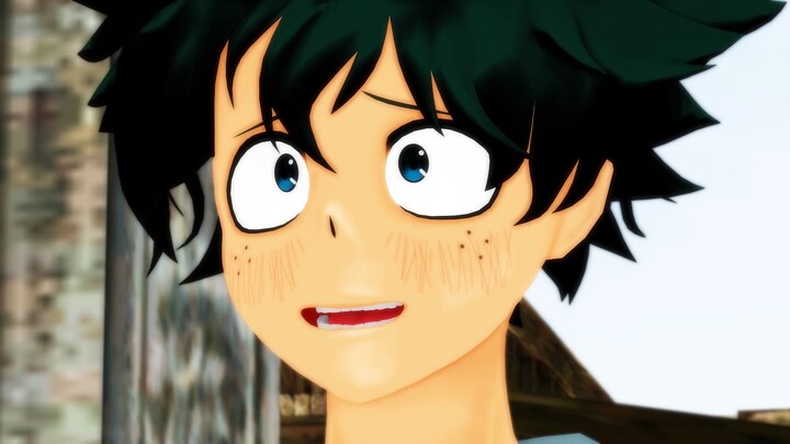 [MMD x MHA] Deku wants to be a hero but..