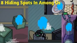 8 Best Hiding Spots In Among Us | Among Us Tips