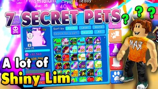 My Whole Pet Inventory in Roblox Bubble Gum Simulator