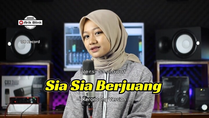 SIA SIA BERJUANG VERSI SHOLAWAT - KERONCONG VERSION || COVER RIFQI