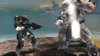 Halo Reach Marines VS. Halo 2 Brutes