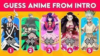 Guess Anime By Intro Scene 🎬 | Anime Opening Quiz 🎶| Vinland Saga, Demon Slayer, Spy X Family