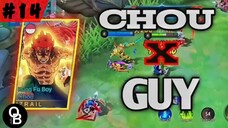 Hapuskan Semua Bangs*t Di Dunia Ini 🤣 CHOU X GUY - MLBB Skin MOD