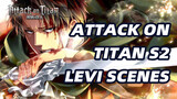 Captain Levi Season 2 Scenes Compilation | Attack on Titan