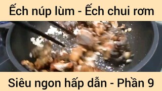 Ếch núp lùm - Ếch chui rơm siêu ngon hấp dẫn #9