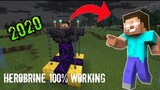(NOT CLICKBAIT!! )How to spawn herobrine in Minecraft pe | 100% Working | (2020)