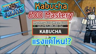 Roblox : 🎄🦌 Blox Fruits หนังสติ๊ก Kabucha 600 Mastery แรงแค่ไหน!?