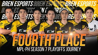 BREN ESPORTS TOP PLAYS IN PLAYOFFS MPL-PH SEASON 7 | THIRD RUNNER UP