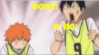 [Japanese & Tagalog] | 1 min. of Kageyama's "boke!" Fandub