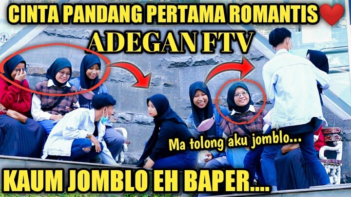 PRANK ADEGAN FTV CINTA PANDANGAN PERTAMA ROMANTIS❤
