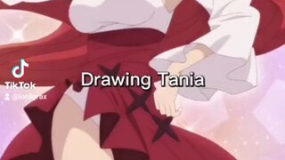 Lukis Waifu Tania dari Beast Tamer