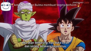 ketika ancaman Bulma membuat Vegeta berhentimengikuti egonya sendiri maklum suami yang sayang istri