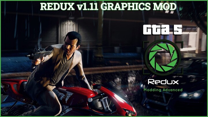 GTA V - Redux v1.11 (MOD) | RX 580 8GB | 1080P