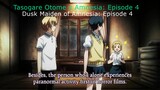 Tasogare Otome x Amnesia: Episode 4 (ENGLISH SUBTITLES)