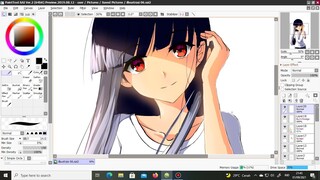 " Original Character " anime digital speed painting SAI II illustation NO.04