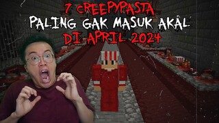 FIX INILAH 7 Creepypasta TERANEH Yang Pernah Ada Di Minecraft Pt.75 (FULL JUMPSCARE STRESS)