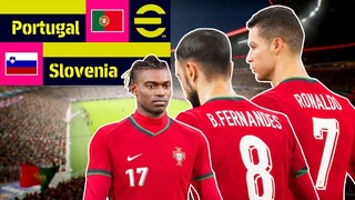 Efootball Portugal vs Slovenia Macth Prediksi Round16 EURO2024