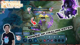 HEALING PAKAI ESTES - Mobile Legends Bang Bang [Indonesia] #BstationGamers