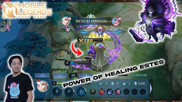 HEALING PAKAI ESTES - Mobile Legends Bang Bang [Indonesia] #BstationGamers