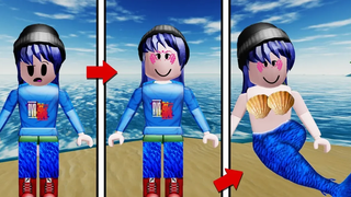 เมื่อวันหนึ่งเรากลายเป็นนางเงือก! Roblox Mermaid