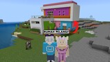 Aku & @AKUDAP Membuat Rumah Warna Warni Pakai Bulu Domba! - Minecraft Survival ( 15 )