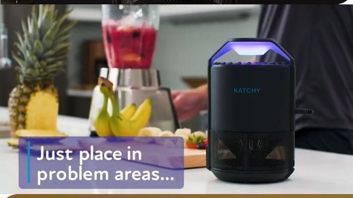 Katchy Automatic Indoor Insect Trap by HCS Xpace